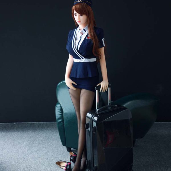 165cm Airline Stewardess Sex Doll Asian Realistic Love Doll